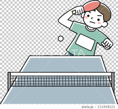 打乒乓球的男人 111439222