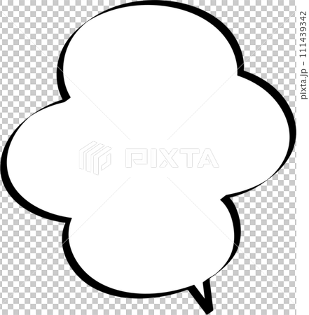 Black and white color speech bubble balloon, icon sticker memo keyword planner text box banner, flat png transparent element design Black and white color speech bubble balloon, icon sticker memo keyword planner text box banner, flat png transparent element design 111439342