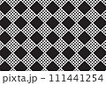 seamless checkered pattern in black 111441254