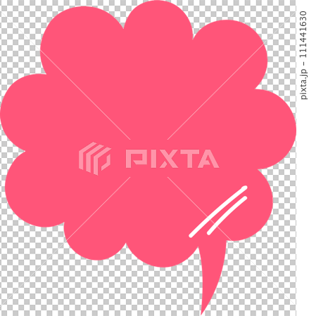 Colorful pastel pink color speech bubble balloon, icon sticker memo keyword planner text box banner, flat png transparent element design Colorful pastel pink color speech bubble balloon, icon sticker memo keyword planner text box banner, flat png transparent element design 111441630