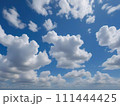 blue sky with clouds 111444425