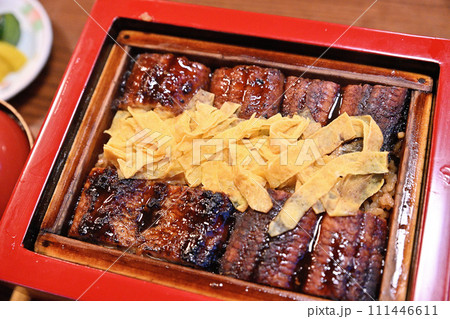 柳川名物 うなぎのせいろ蒸し 柳川名物 うなぎのせいろ蒸し 111446611