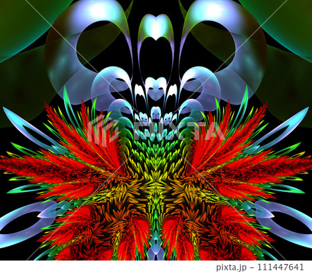 Computer generated colorful fractal artwork Computer generated colorful fractal artwork 111447641