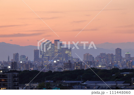 名古屋駅周辺の高層ビル群 名古屋駅周辺の高層ビル群 111448060