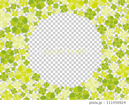 四葉三葉草背景圖 111450924