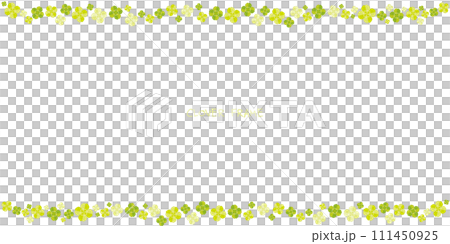 Four leaf clover background illustration 111450925