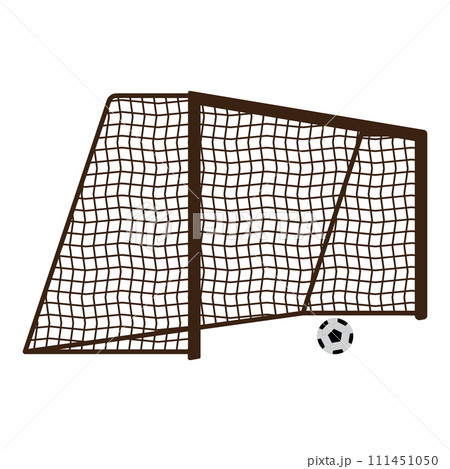 Soccer goal post icon 111451050