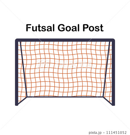 Futsal goal post icon Futsal goal post icon 111451052