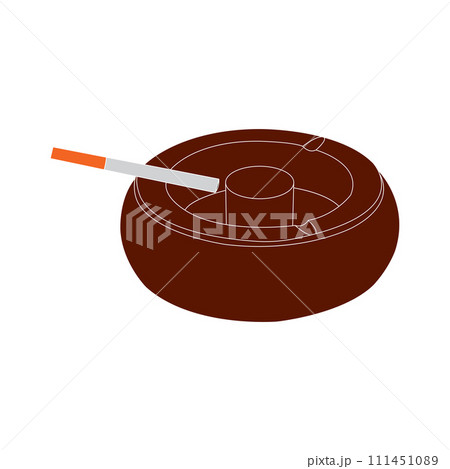 Cigarette Asthray icon 111451089