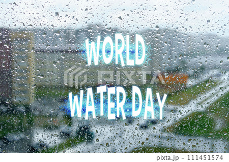 World Water Day With a Refreshing Aquatic Backdrop and Effervescent Bubbles World Water Day With a Refreshing Aquatic Backdrop and Effervescent Bubbles 111451574
