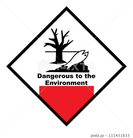 Chemical hazard icon 111451633