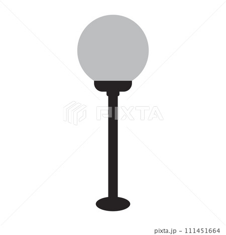 Garden lamp logo 111451664
