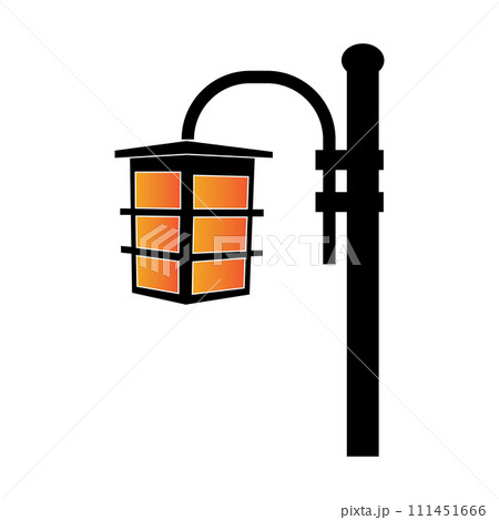 Garden lamp logo 111451666