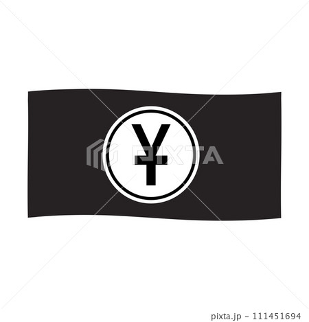 Chinese yuan currency icon 111451694