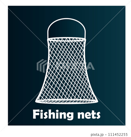 Fishing net icon 111452255