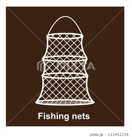 Fishing net icon 111452256
