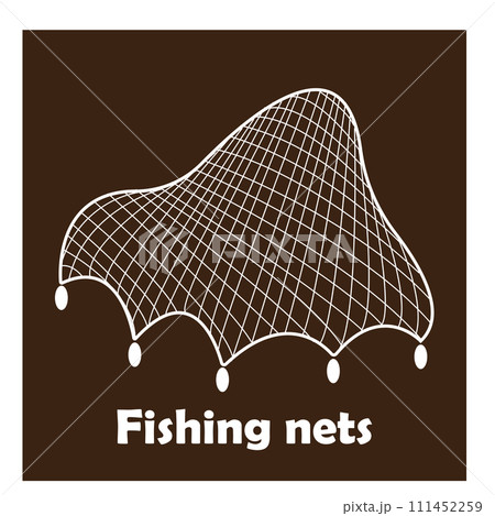 Fishing net icon 111452259