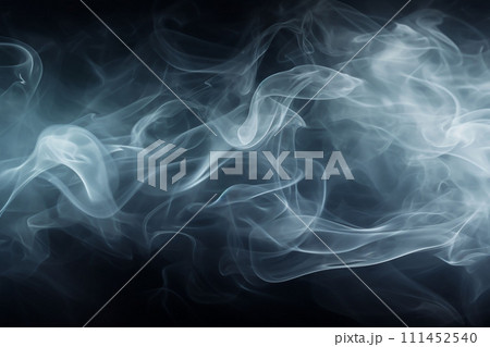 煙に包まれた抽象的な背景 111452540