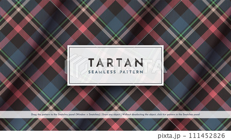 Seamless Tartan Pattern. Traditional Scottish Texture. Fashionable fabric. Textile Background. Seamless Tartan Pattern. Traditional Scottish Texture. Fashionable fabric. Textile Background. 111452826