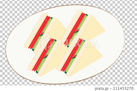 Ham Sand illustration 111453270