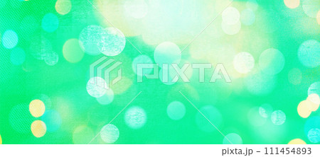Green bokeh background for seasonal, holidays,  celebrations and various design works 111454893