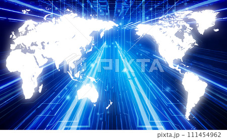 仮想空間 背景素材 仮想空間 背景素材 111454962