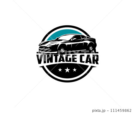 1964 Aston Martin dbs isolated white background side view. best for logos, badges, emblems, icons, available in eps 10. 1964 Aston Martin dbs isolated white background side view. best for logos, badges, emblems, icons, available in eps 10. 111459862
