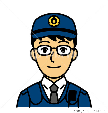 警察官の男性 警察官の男性 111461606