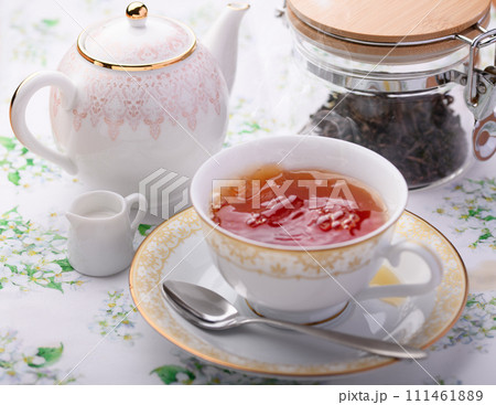 紅茶 ホットティー 紅茶 ホットティー 111461889
