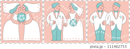 さまざまな結婚のかたち 111462753