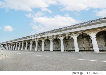 北海道稚内市 北海道遺産に選定されている稚内港北防波堤ドーム 北海道稚内市 北海道遺産に選定されている稚内港北防波堤ドーム 111466035