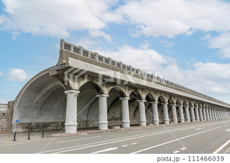 北海道稚内市 北海道遺産に選定されている稚内港北防波堤ドーム 北海道稚内市 北海道遺産に選定されている稚内港北防波堤ドーム 111466039