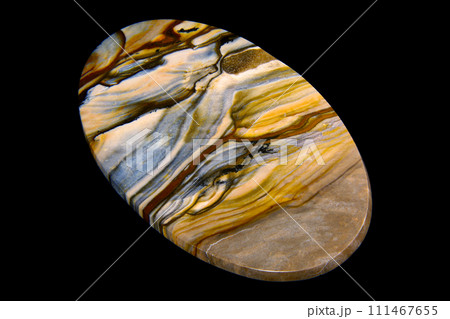 ブルー・ビッグス・ジャスパー 風景を宿す石 111467655