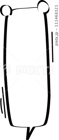Animal pet bear Black and white color speech bubble balloon, icon sticker memo keyword planner text box banner, flat png transparent element design Animal pet bear Black and white color speech bubble balloon, icon sticker memo keyword planner text box banner, flat png transparent element design 111468321