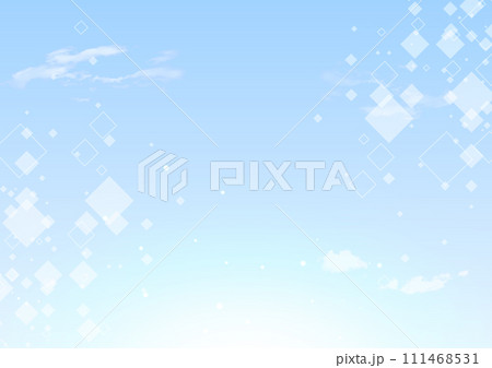 明るい空とデジタルイメージ背景 明るい空とデジタルイメージ背景 111468531