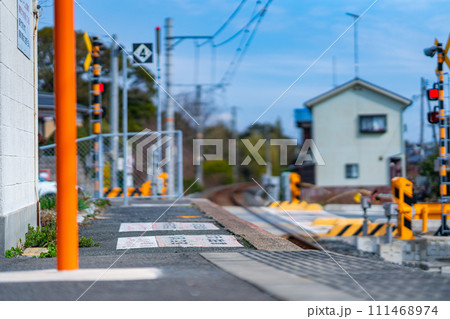 山口県 草江駅 宇部市 宇部線 山陽地方 自然 観光 旅行 午前 昼 鉄道 電車 駅 ホーム 遮断機 山口県 草江駅 宇部市 宇部線 山陽地方 自然 観光 旅行 午前 昼 鉄道 電車 駅 ホーム 遮断機 111468974