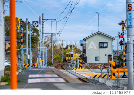 山口県 草江駅 宇部市 宇部線 山陽地方 自然 観光 旅行 午前 昼 鉄道 電車 駅 ホーム 遮断機 山口県 草江駅 宇部市 宇部線 山陽地方 自然 観光 旅行 午前 昼 鉄道 電車 駅 ホーム 遮断機 111468977