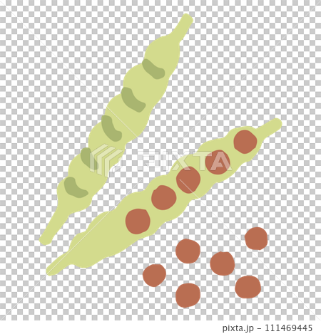 マスタードシードのイラスト（名称なし） 111469445