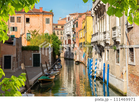 Canal in the sunshine 111469971
