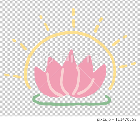 蓮花圖 111470558