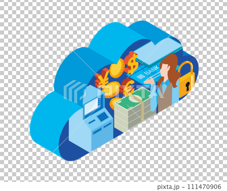 Image illustration of BaaS banking as a service 111470906