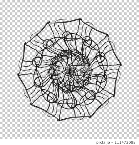 Black and White Hand Drawn Mandala for Coloring Pages, Coloring Books and Coloring Sheets. Black and White Hand Drawn Mandala for Coloring Pages, Coloring Books and Coloring Sheets. 111472088