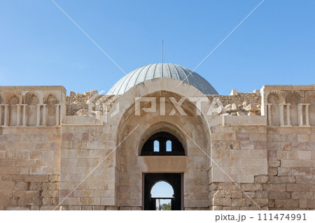 The Umayyad Palace at the Amman Citadel . Jordan. The Umayyad Palace at the Amman Citadel . Jordan. 111474991