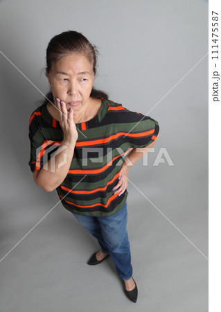 Senior Asian Woman 111475587