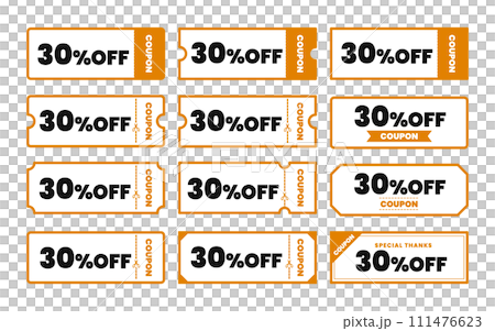 30% OFF coupon set 30% OFF coupon set 111476623