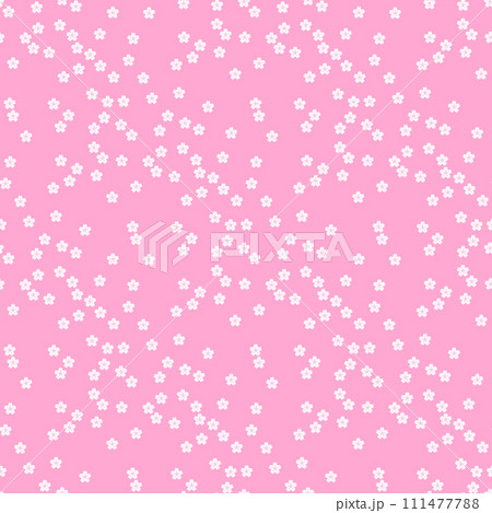 背景パターン素材 桜のシンボル(B_5_4) 背景パターン素材 桜のシンボル(B_5_4) 111477788