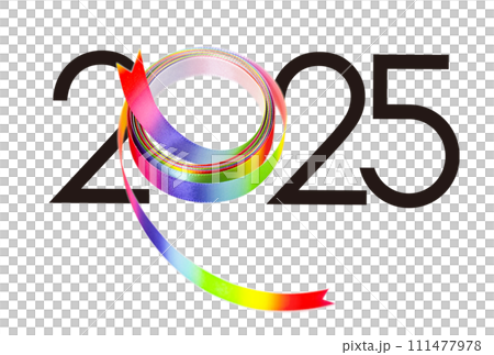 2025年賀状 2025年賀状 111477978