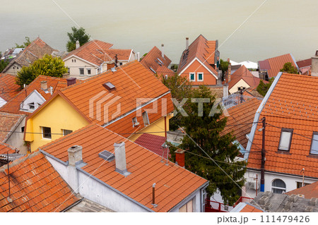 Belgrade, Serbia panoramic view with church, Zemun 111479426