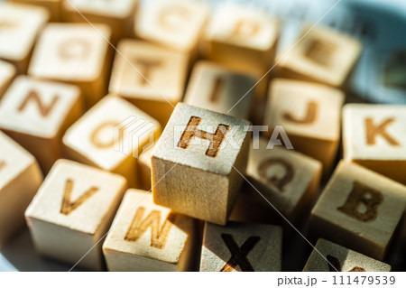 ウッドブロックのイメージフォト 111479539