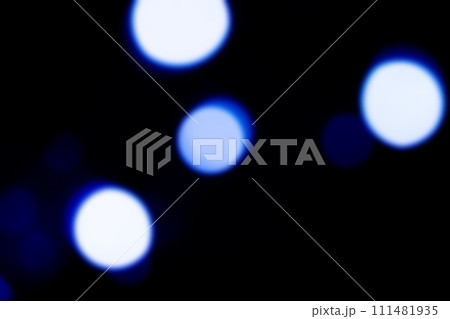 黒バックにキラキラブルーカラーイメージ 背景素材 黒バックにキラキラブルーカラーイメージ 背景素材 111481935